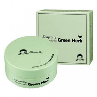 Гідрогелеві патчі для очей з зеленими травами Diapretty Hydrogel Eye Patch Green Herb 60 шт 84 г
