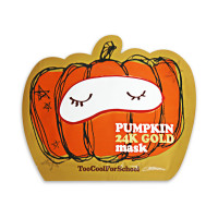 Поживна маска для обличчя з гарбузом і золотом Too Cool For School Pumpkin 24k Gold Mask 1 шт (8809402282098)