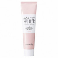 Освітлюючий крем для вирівнювання тону обличчя (рожевий) Secret Key Snow White Color Tone Up Cream Pink 30 мл
