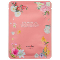 Набір масок для обличчя з маслом лососям Eyenlip Moisture Essence Mask Salmon Oil 25 мл*10шт