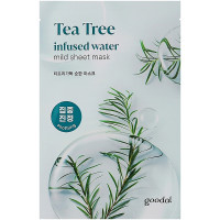 М'яка тканинна маска чайне Goodal Tea Tree Infused Water Mild Sheet Mask 20 мл (8809862287756)