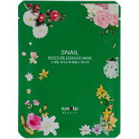 Зволожуюча тканинна маска для обличчя з равликом Eyenlip Moisture Essence Mask Snail 25 мл