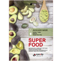 Тканинна маска для обличчя з авокадо Eyenlip Super Food Avocado Mask 23 мл