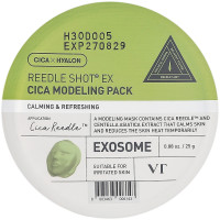 Моделююча маска для обличчя зі спікулами та центеллою VT Cosmetics Reedle Shot EX Cica Modeling Pack 25 г (8803463006143)