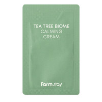 Заспокійливий крем для обличчя (пробник) FarmStay Tea Tree Biome Calming Cream 1 мл