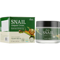 Ампульный крем для лица с муцином улитки Ekel Snail Ampule Cream 70 мл