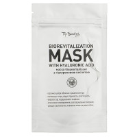 Альгінатна маска для обличчя з гіалуроновою кислотою Top Beauty Biorevitalization Mask 35 г (4820169180975)