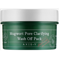 Очищувальна маска з екстрактом полину Axis-Y Mugwort Pore Clarifying Wash Off Pack 100 мл (8809634610102)
