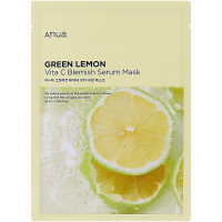Отбеливающая тканевая маска с витамином с Anua Green Lemon Vita C Blemish Serum Mask 25 мл (8809640733628)