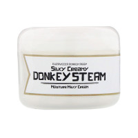 Зволожуючий крем для обличчя з ослиним молоком Elizavecca Silky Creamy Donkey Steam Moisture Milky Cream 100 мл
