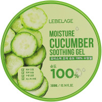 Увлажняющий гель для тела с огурцом Lebelage Moisture Cucumber 1 Soothing Gel 300 мл (8809809802196)