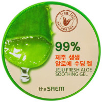 Зволожуючий багатофункціональний гель з алое The Saem Jeju Fresh Aloe Soothing Gel 99% 300 мл (8806164147436)