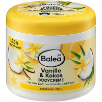 Крем для тіла Balea Vanille & Kokos Bodycreme 500 мл (4066447725278)