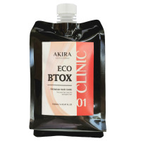 Засіб для відновлення волосся AKIRA Eco Btox Hair Clinic 01 1000 мл