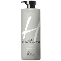 Слабокислотний очищуючий шампунь HEONA Acid Clinic Shampoo 1000 мл
