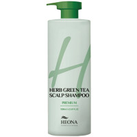 Зміцнюючий шампунь для волосся HEONA Herb Green Tea Scalp Shampoo 1000 мл