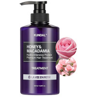 Восстанавливающий кондиционер для сухих волос Kundal Honey & Macadamia Protein Hair Treatment La Vie En Rose (8809693251728)