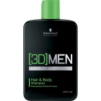 Шампунь против перхоти Schwarzkopf Professional 3Dmen Hair&Body Shampoo 250 мл