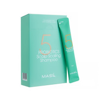 Глибокоочищующий шампунь з пробіотиками Masil 5 Probiotics Scalp Scaling Shampoo 8 мл*20 шт