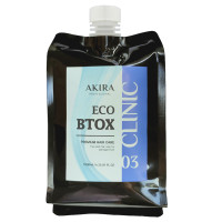 Засіб для відновлення волосся AKIRA Eco Btox Hair Clinic 03 1000 мл