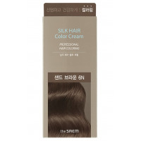 Крем-фарба для волосся The Saem Silk Hair Color Cream Sand Brown 60 г (8806164153475)
