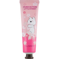 Крем для рук The Saem Over Action Little Rabbit Perfumed Hand Velvet Cream Pink 30 мл (8806164162521)