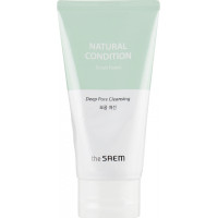 Очищающая пенка для умывания The Saem Natural Condition Cleansing Scrub Foam Deep Pore Cleansing 150 мл