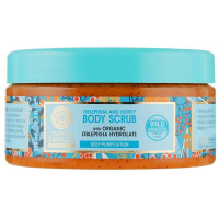 Глибоко очищаючий медовий скраб для тіла Natura Siberica Oblepikha Body Scrub Pine Deep Purification 300 мл