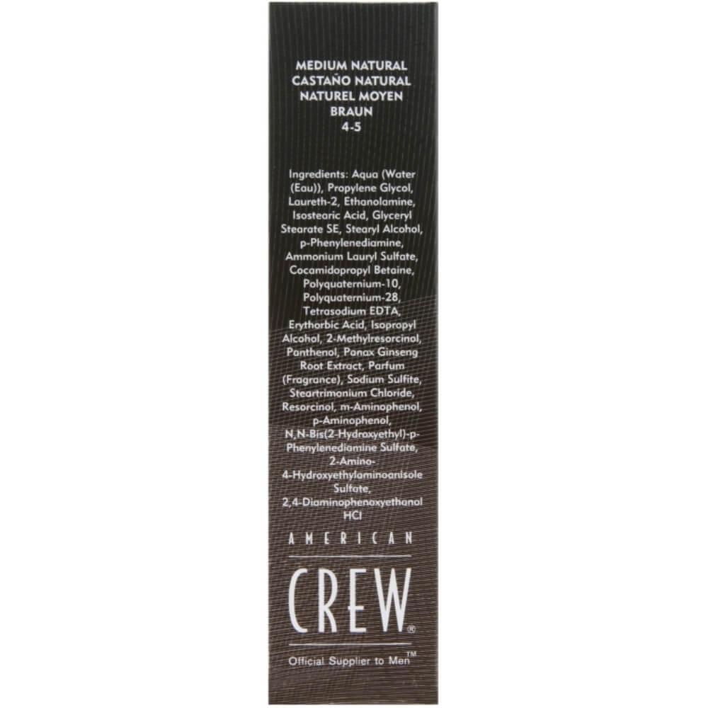 Система маскировки седины American Crew Precision Blend Medium Natural (4-5 уровень) 3*40 мл