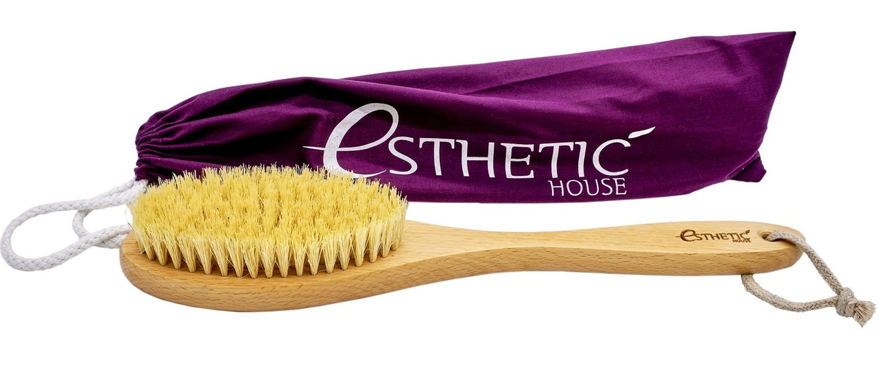 Дренажная щётка для сухого массажа Esthetic House Dry Massage Brush 1 шт