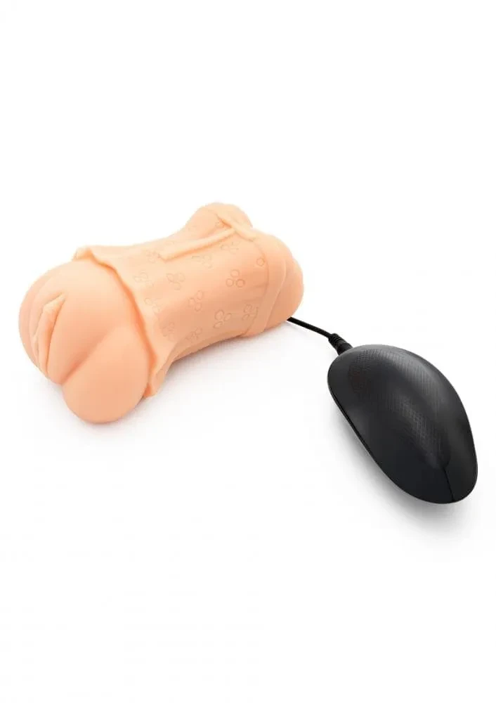 Bangers Super Wet Tight Twat - реалистичный мастурбатор с вибрацией 13,5х1см (телесный) (8713221819536)