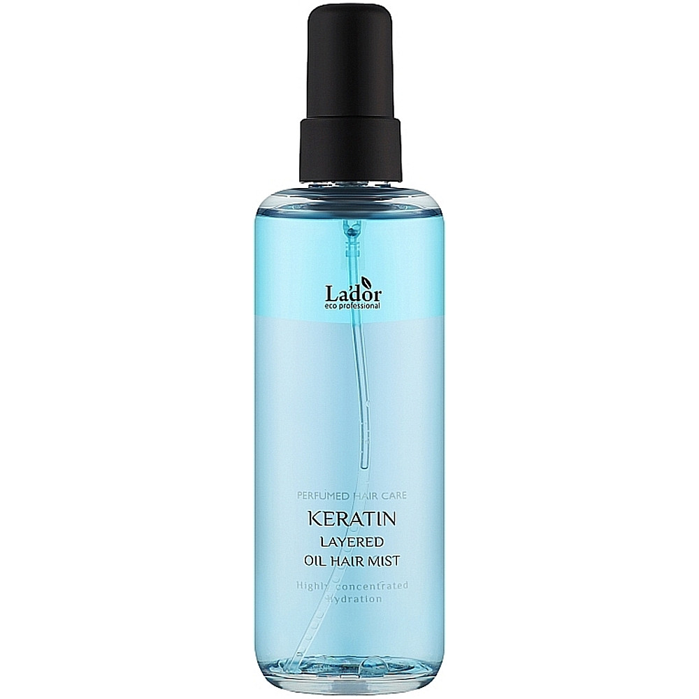 Двофазний кератиновий міст для волосся з комплексом масел Lador Keratin Layered Oil Mist 130 мл (8808033024183)