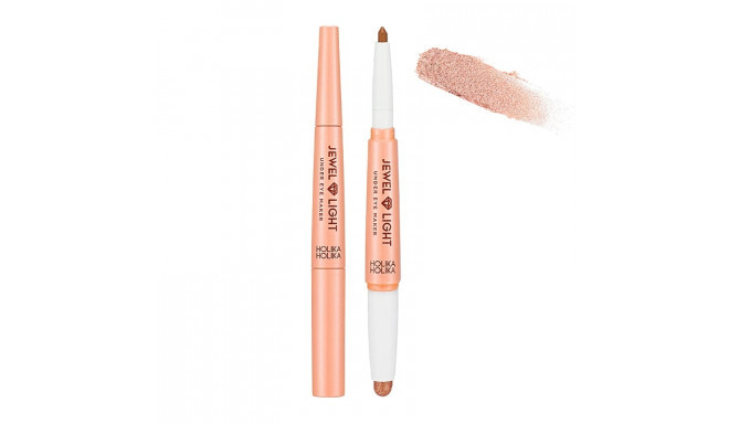 Двойная подводка для верхнего и нижнего века Holika Holika Jewel-Light Under Eye Maker 01 Mellow Champagne