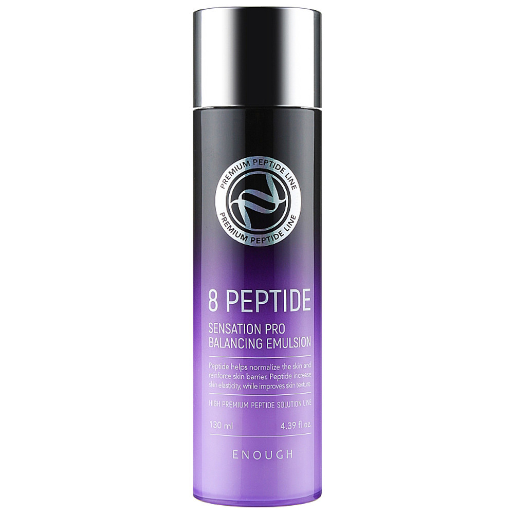 Антивікова емульсія для обличчя з пептидами Enough 8 Peptide Sensation Pro Balancing Emulsion 130мл
