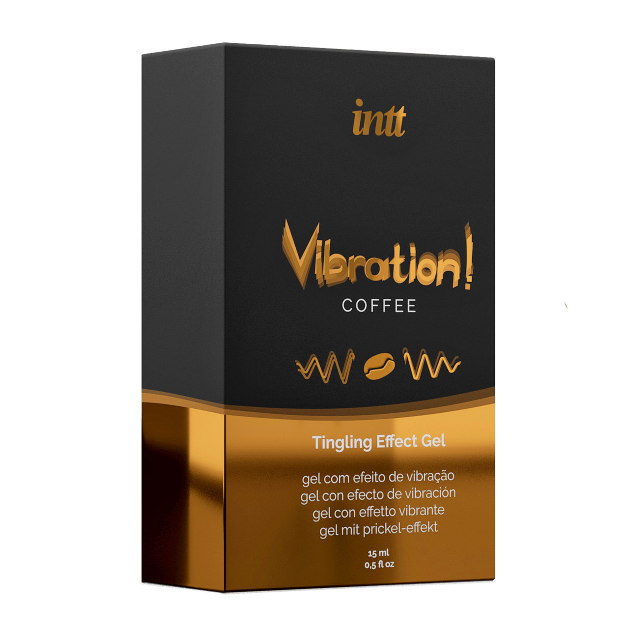 Рідкий вібратор Intt, 15 мл (кава) (VIB0005)