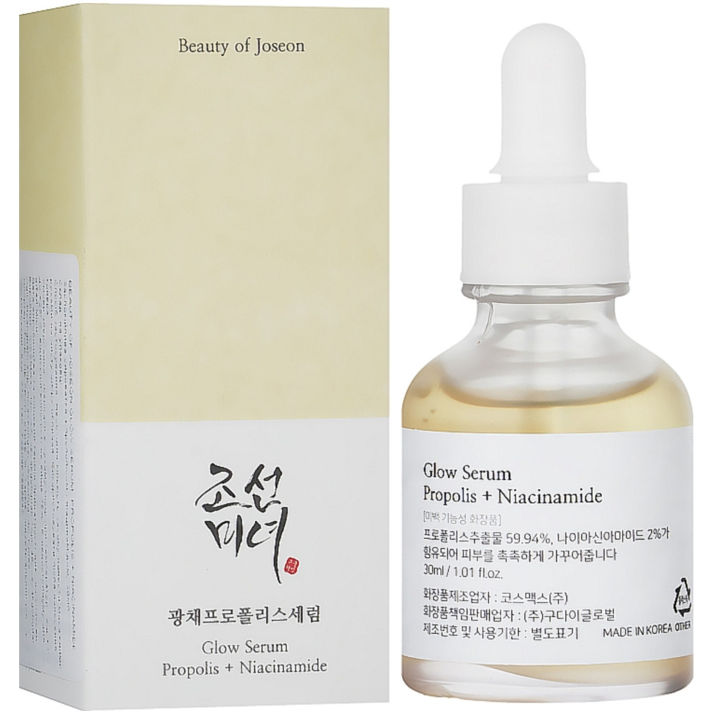 Сироватка для тьмяною і проблемної шкіри Beauty Of Joseon Glow Serum: Propolis + Niacinamide 30 мл (8809657114960)