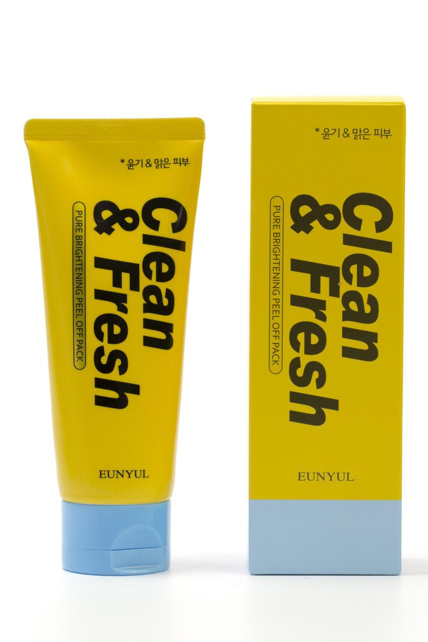Нічна маска для сяючої шкіри Eunyul Clean & Fresh Pure Brightening Sleeping Pack 120 мл (8809435404252)