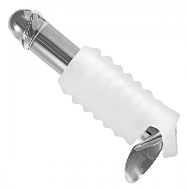 Tom of Finland Stroker Sheath — Мастурбатор із кільцем для мошок, 14 см (848518018397)