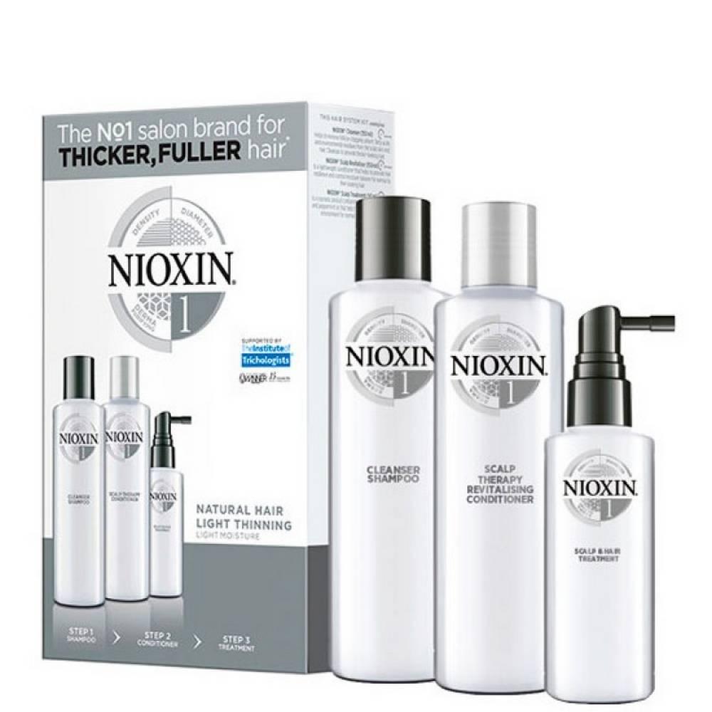 Набір Nioxin Hair System 1 Kit шампунь+кондиціонер+маска для волосся 150мл+ 150 мл + 50мл