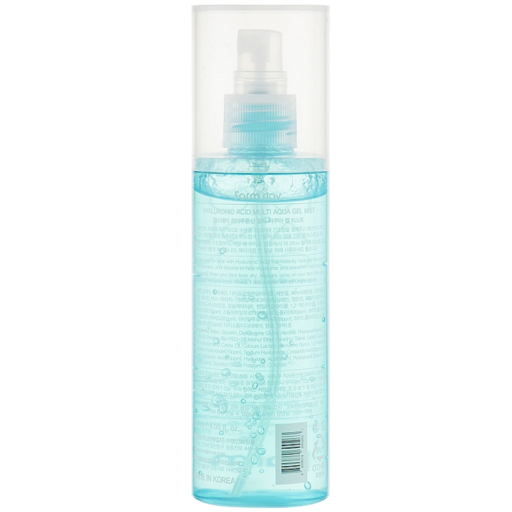 Гелевый мист для лица с гиалуроновой кислотой Farmstay Hyaluronic Acid Multi Aqua Gel Mist 120 мл