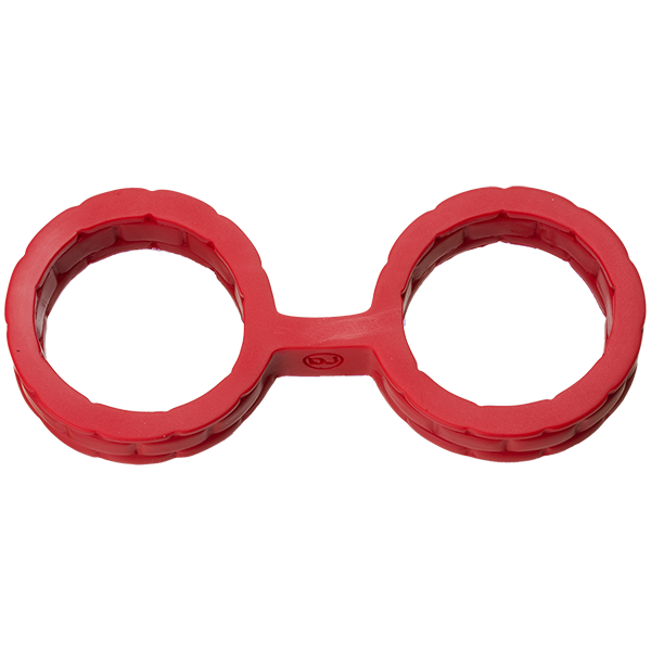 Наручники силиконовые Doc Johnson Bondage Silicone Cuffs Large (16191Red)
