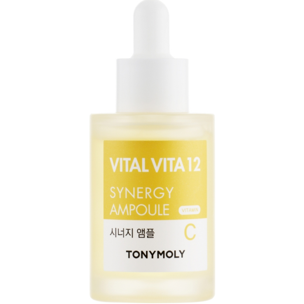Ампульна поживна есенція для обличчя з вітаміном С Tony Moly Vital Vita 12 Synergy Ampoule 30 мл