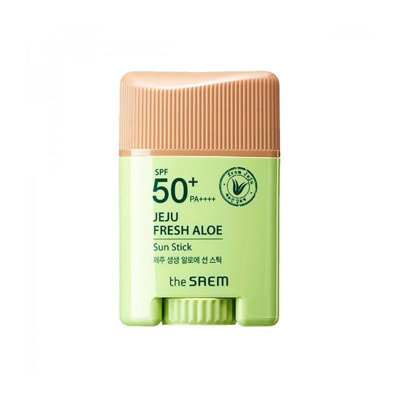 Сонцезахисний стік для обличчя з алое вера The Saem Jeju Fresh Aloe Sun Stick 16 г (8806164157992)