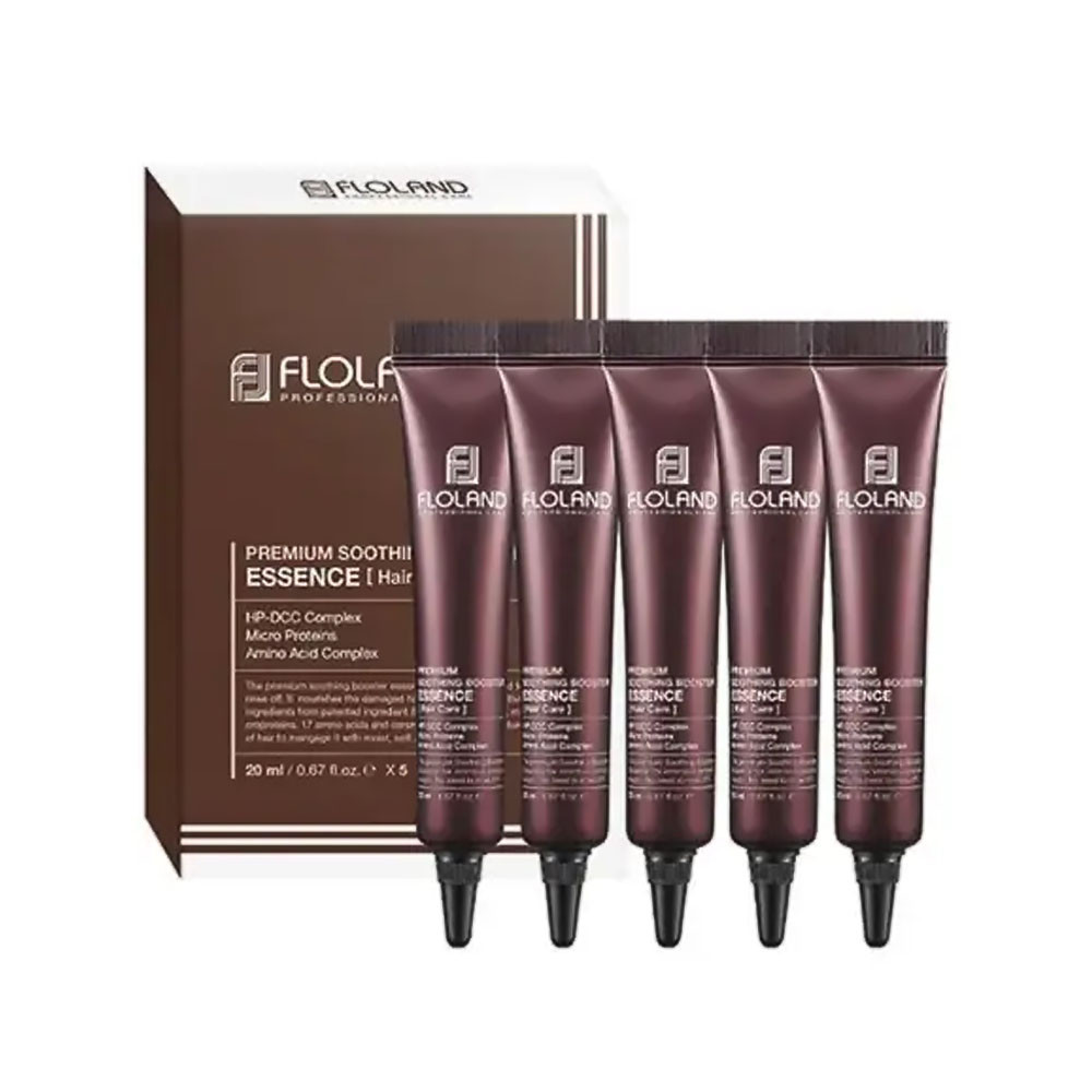 Набір есенцій для пошкодженого волосся Floland Premium Soothing Booster Essence 20 мл*5шт (8809708710363)