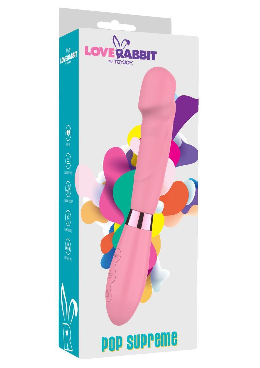 Toy Joy Pop Supreme Vibrator — Вібратор, 21 см (10241)