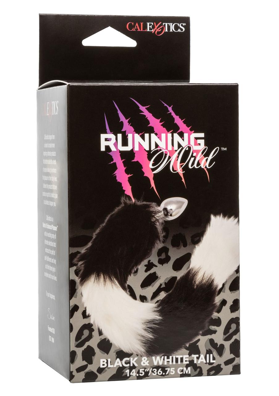 Металева анальна пробка CalExotics Running Wild Tail (716770109231)