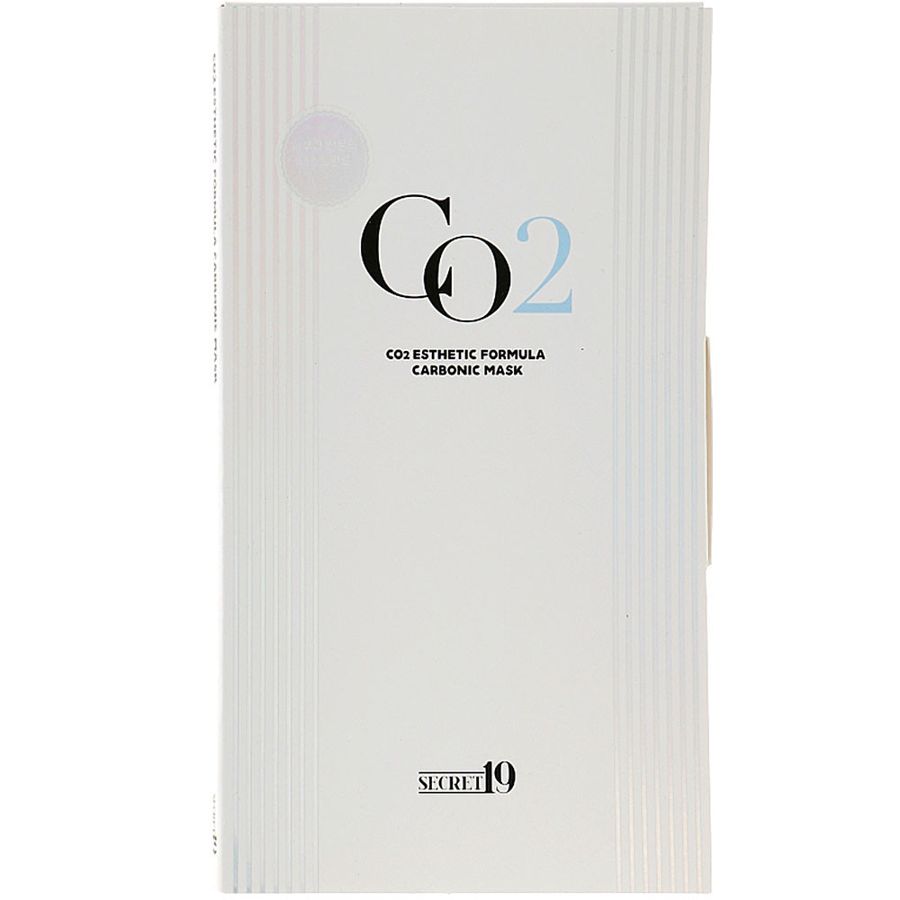 Маска для карбокситерапии лица Esthetic House Secret 19 CO2 Esthetic Formula Carbonic Mask 1 шт + 15 мл