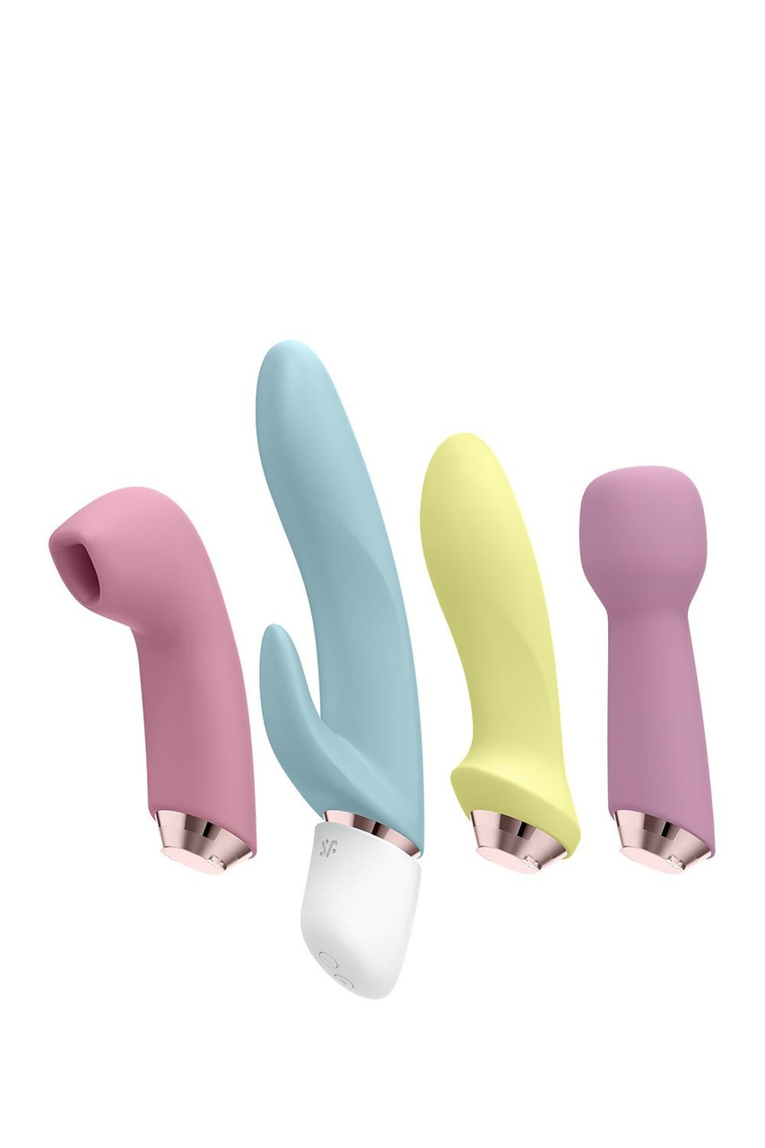 Набір із 4 вібраторів Satisfyer Marvelous Four (4061504009612)