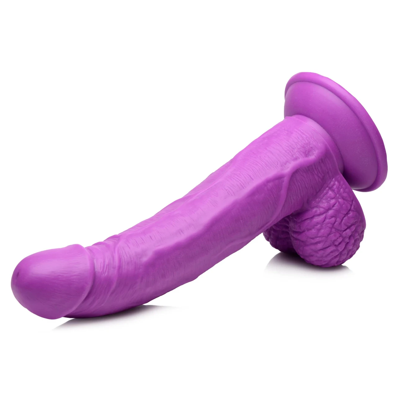 Pop Peckers 7.5" Dildo Purple — Фаллоїмітатор, 21,5 см (фіолетовий) (848518044808)