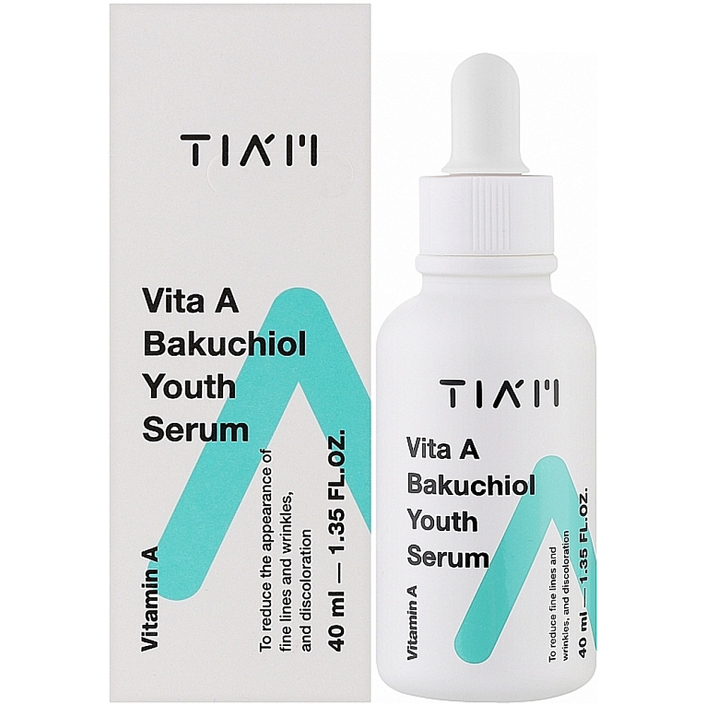 Сироватка з бакучиолом Tiam Vita A Bakuchiol Youth Serum 40 мл (8809416472553)